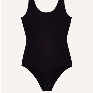 Black Aritzia Georgianna Tank Top Bodysuit